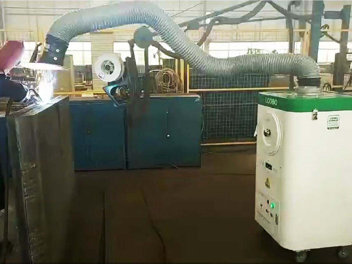 移動式焊接煙塵凈化器使用案例 移動式焊接煙塵凈化器使用案例