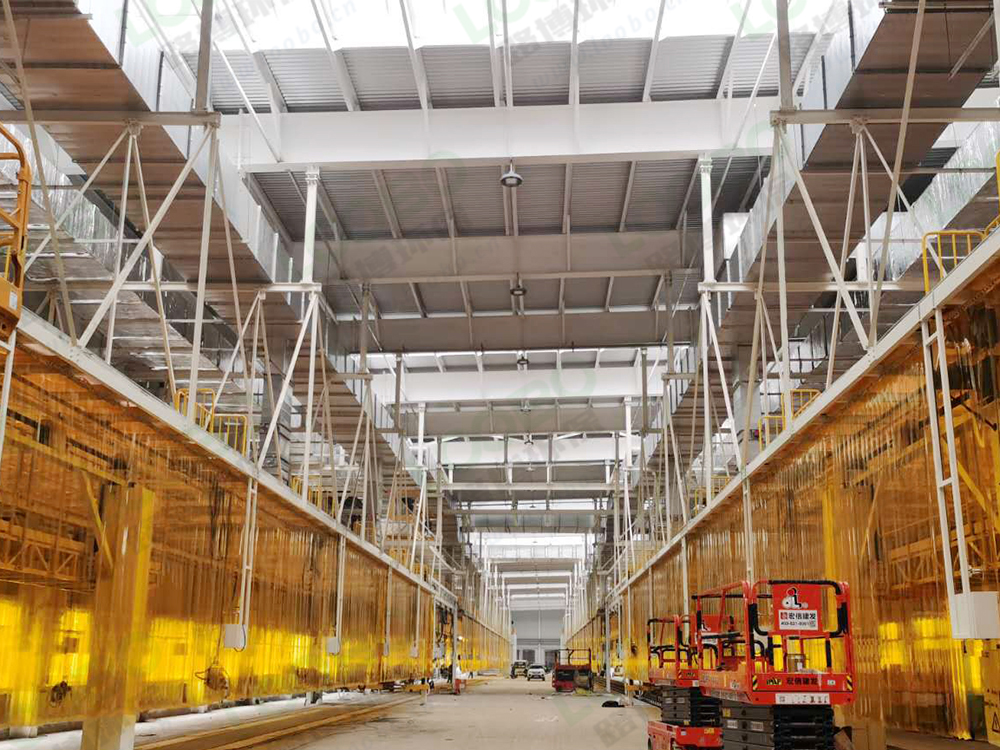 焊接車間整體除塵系統(tǒng)順利完工